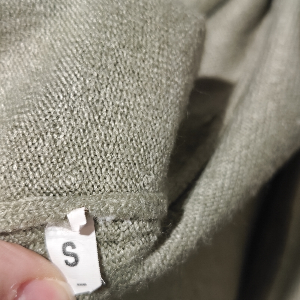 100% Cashmere 90s Vintage Banana Republic 2pc Cardigan+ Short Sleeve Shirt Small - Picture 5 of 6